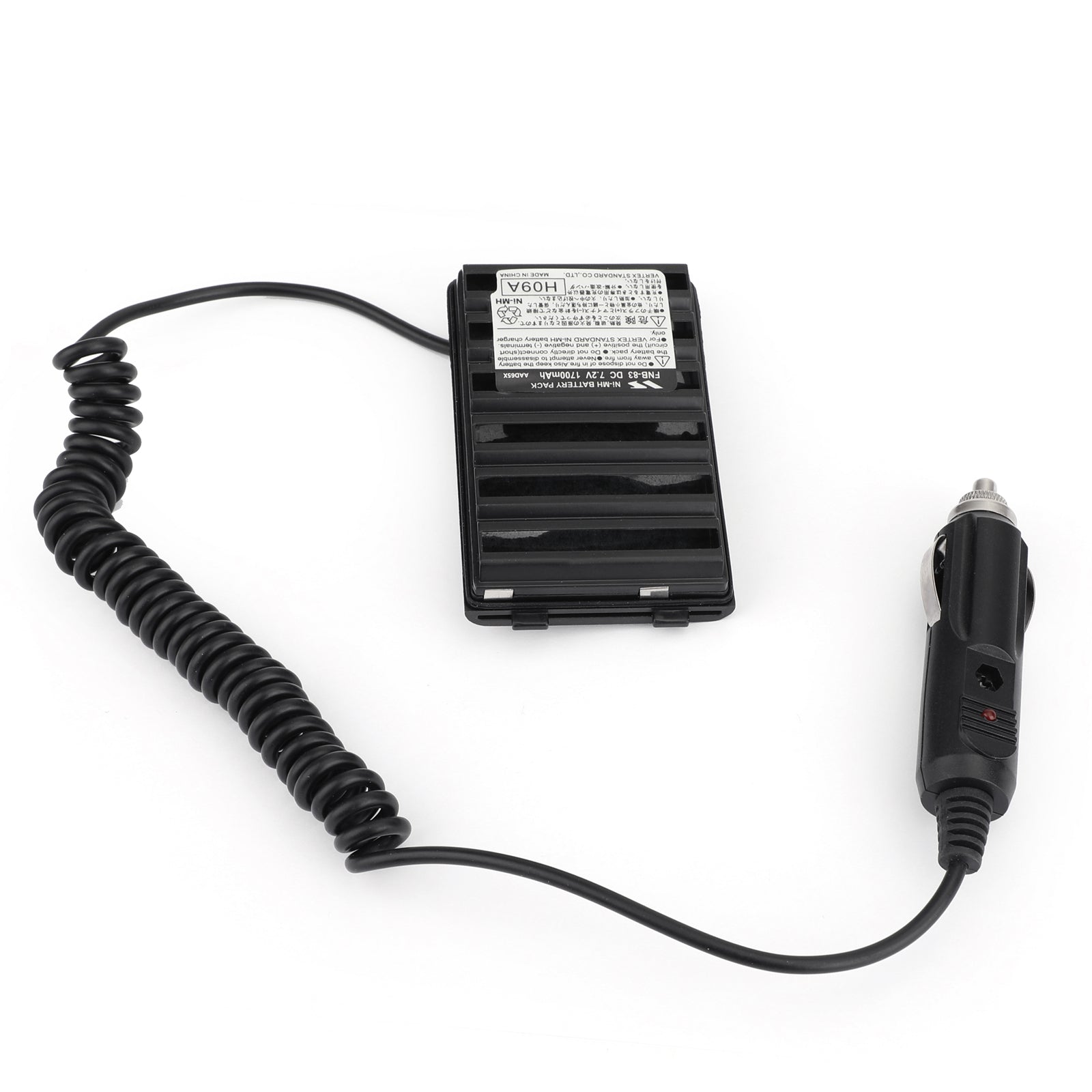 1x Car Charger Battery Eliminator For Yaesu FT-60 VX127 VX160 VX168/170 VXA-220