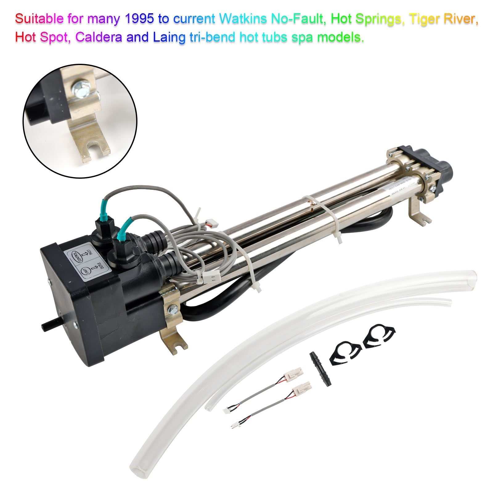No-Fault 73791 Titanium Spa Heater 4kW for Watkins, Hot Spring Spas