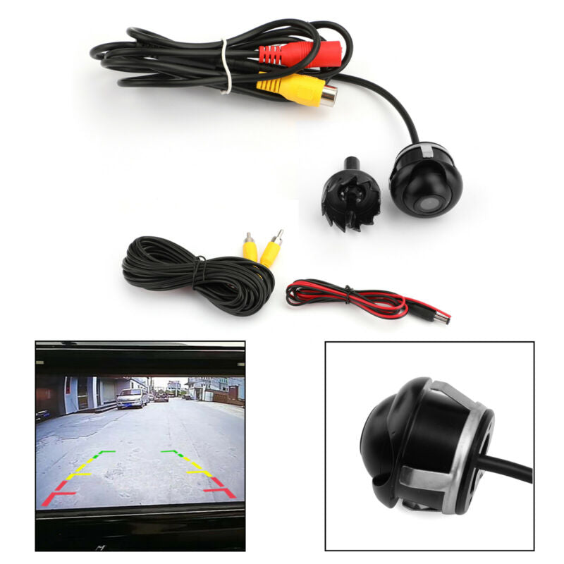 Universal Waterproof 360° Car Backup Camera – Rear View Reverse Parking Vision System