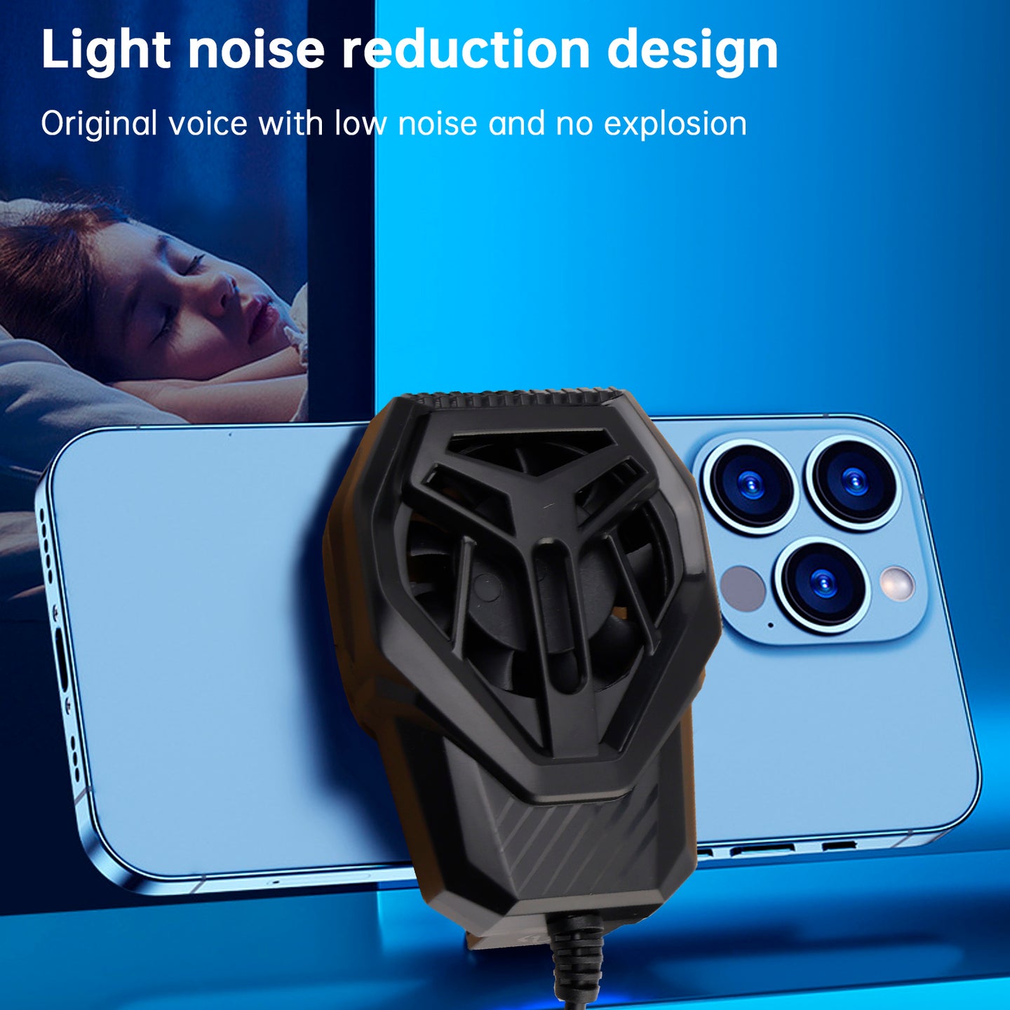 S-01 Mobile Phone Heatsink Back Clip Cooling Radiator for APPLE/Samsung/Xiaomi