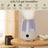 6.8L Cool Mist Humidifier & Diffuser with Remote - Top Fill for Bedroom, Plants & Baby