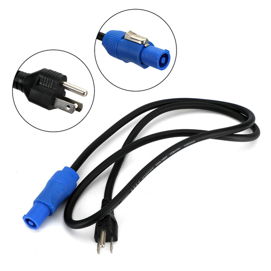 1Pcs 1Meter Power Cable For 350W/330W/280W/230W/200W Moving Head Light US Plug