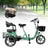 Electric Folding Tricycle 400W, 3-Wheel Bike for Adults, 48V Battery