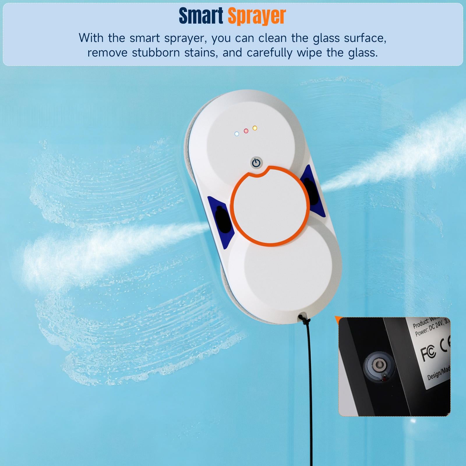 Hands-Free Smart Window Cleaning Robot