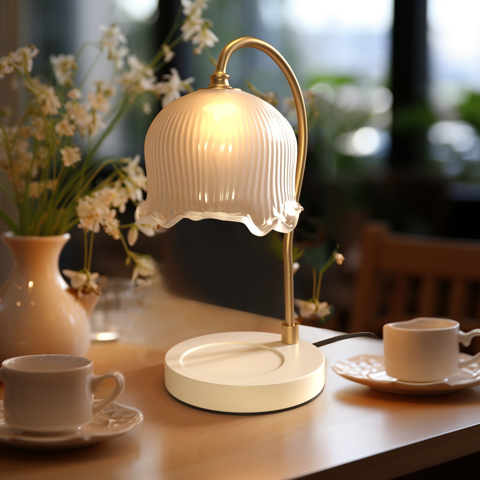 Dimmable Candle Warmer Lamp - With Timer