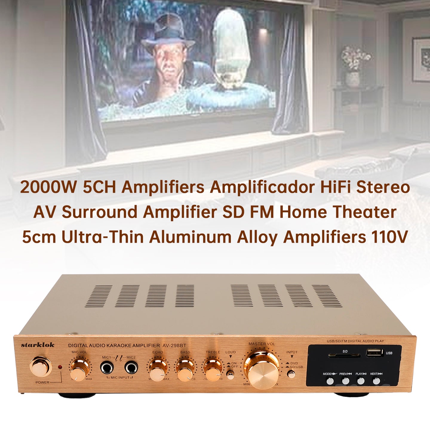 Bluetooth HiFi Amplifier