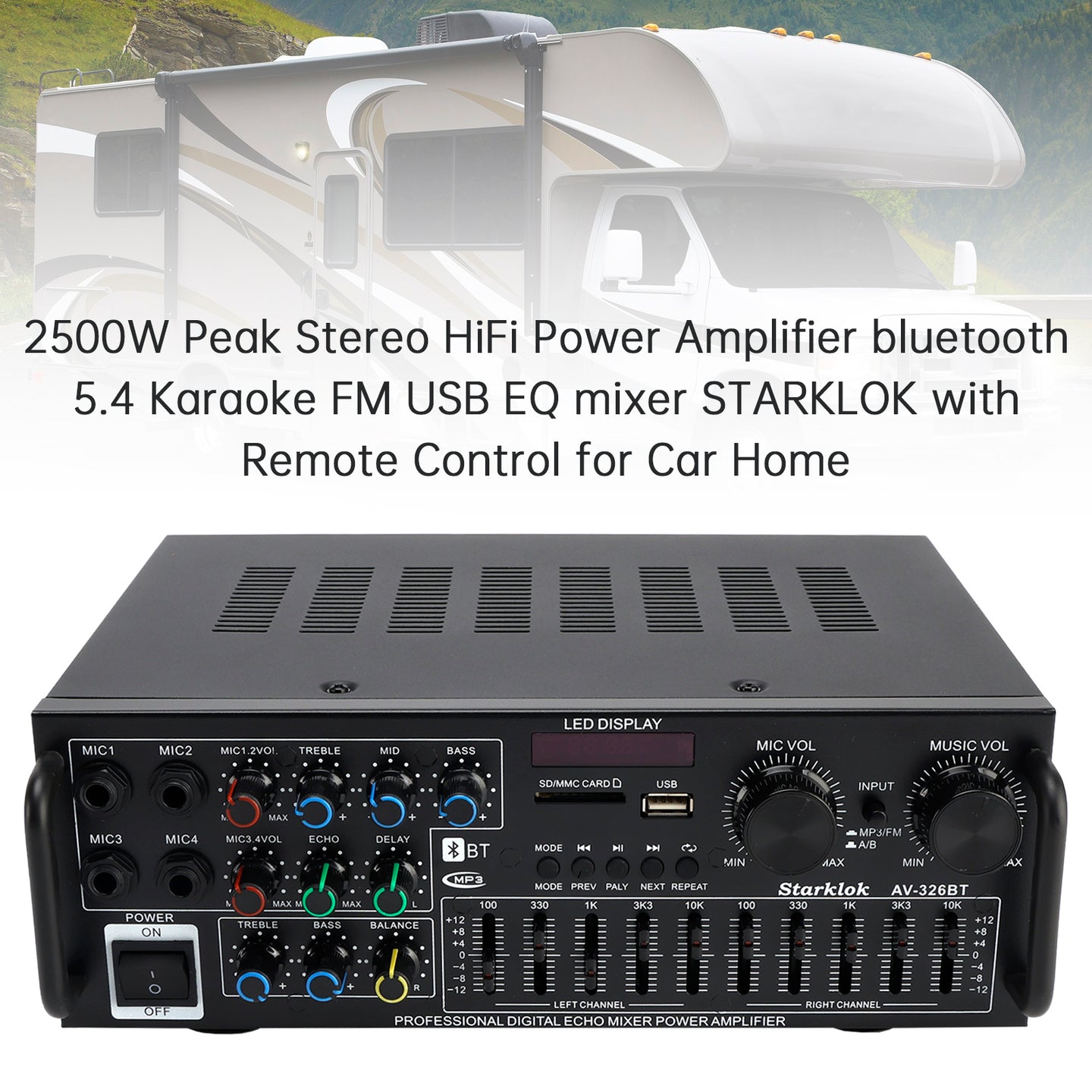 Bluetooth HiFi Amplifier