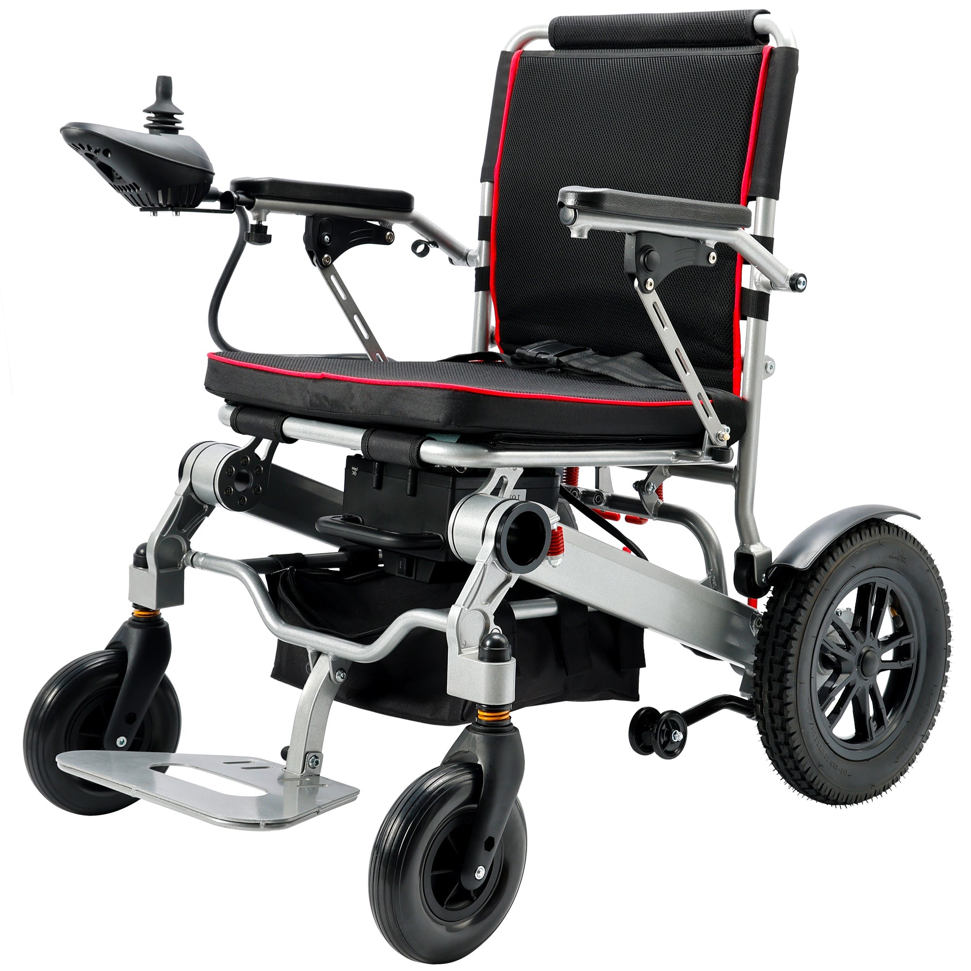 Airline-Approved Foldable Power Wheelchair for Seniors - Lightweight