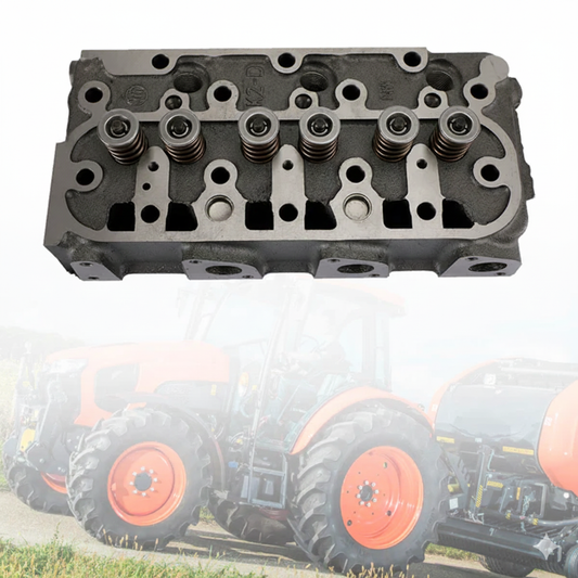 Complete Engine Cylinder Head with Valves for Kubota D1105 Engine