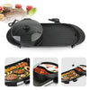 2-in-1 Electric Hot Pot & Smokeless Indoor Grill (110V)