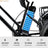 Black Electric Snow Trike with 500W Motor & Large Basket