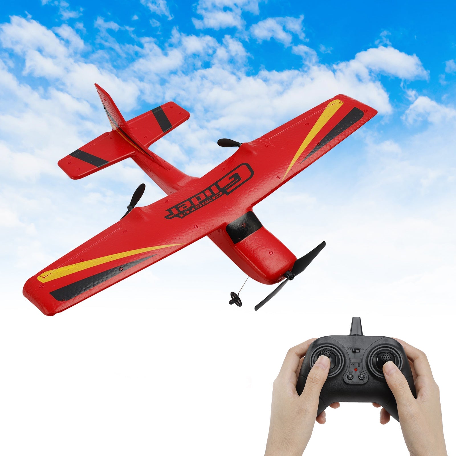 Z50 2CH Indoor RC Plane â€?Lightweight, Durable, 2 Batteries