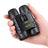 12×25 Compact Binoculars – Folding Travel Binoculars with BAK4 Prisms