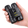 12×25 Compact Binoculars – Folding Travel Binoculars with BAK4 Prisms