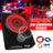 BassGlow™ Slim Under-Seat Powered Car Subwoofer