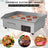 Commercial Electric Griddle 22''/30'' 110V Stainless Steel Flat Top Grill