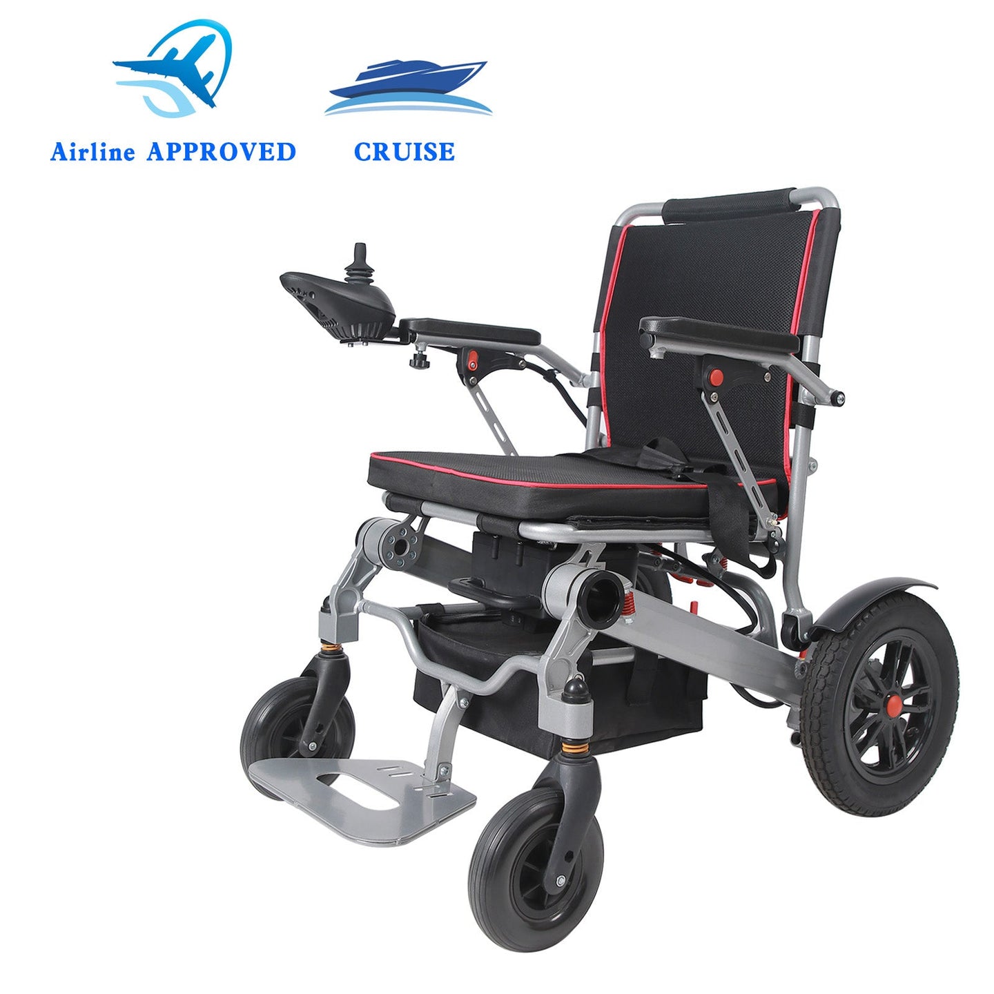 Portable Power Wheelchair for Seniors - Compact, Foldable, Travel-Friendly