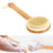 SPA Body Brush Natural Body Brush Silicone Bath Scrubber