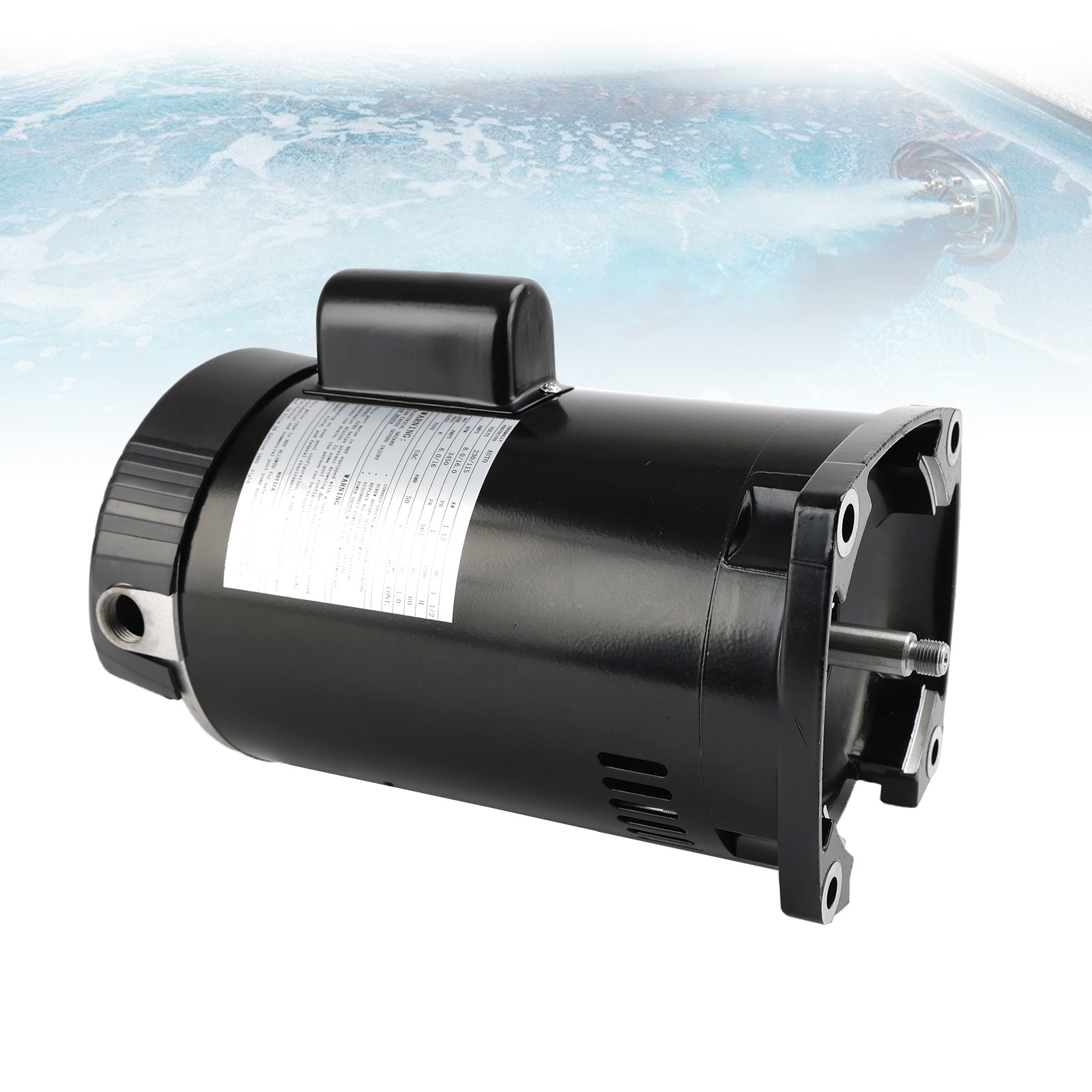 Pool Motor Replacement 1.5 HP B2854 Motor 115/230V Pool Motor