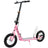 Pink 12 inch Stylish Kick Scooter for Teens and Adults