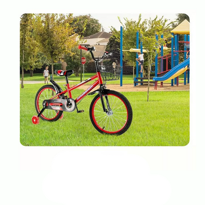 18 inch Kid's Bike with Removable Training Wheels and Basket (Copy)