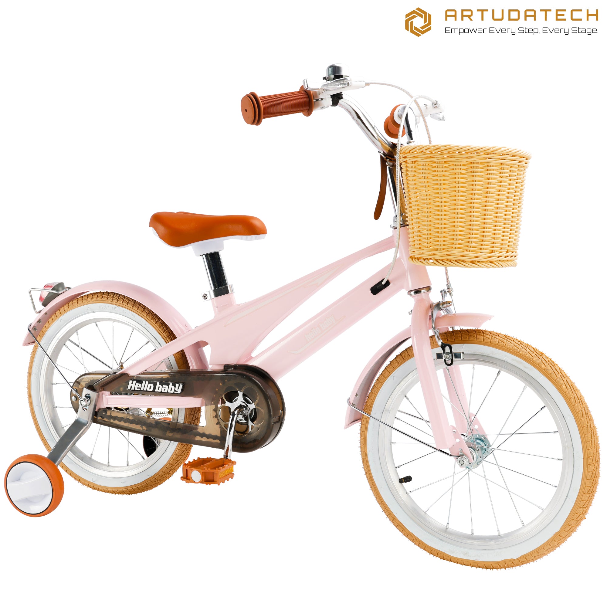 16 inches Kid's Bike Child Bicycle for Ages 7-9 Years Boys and Girls with Basket