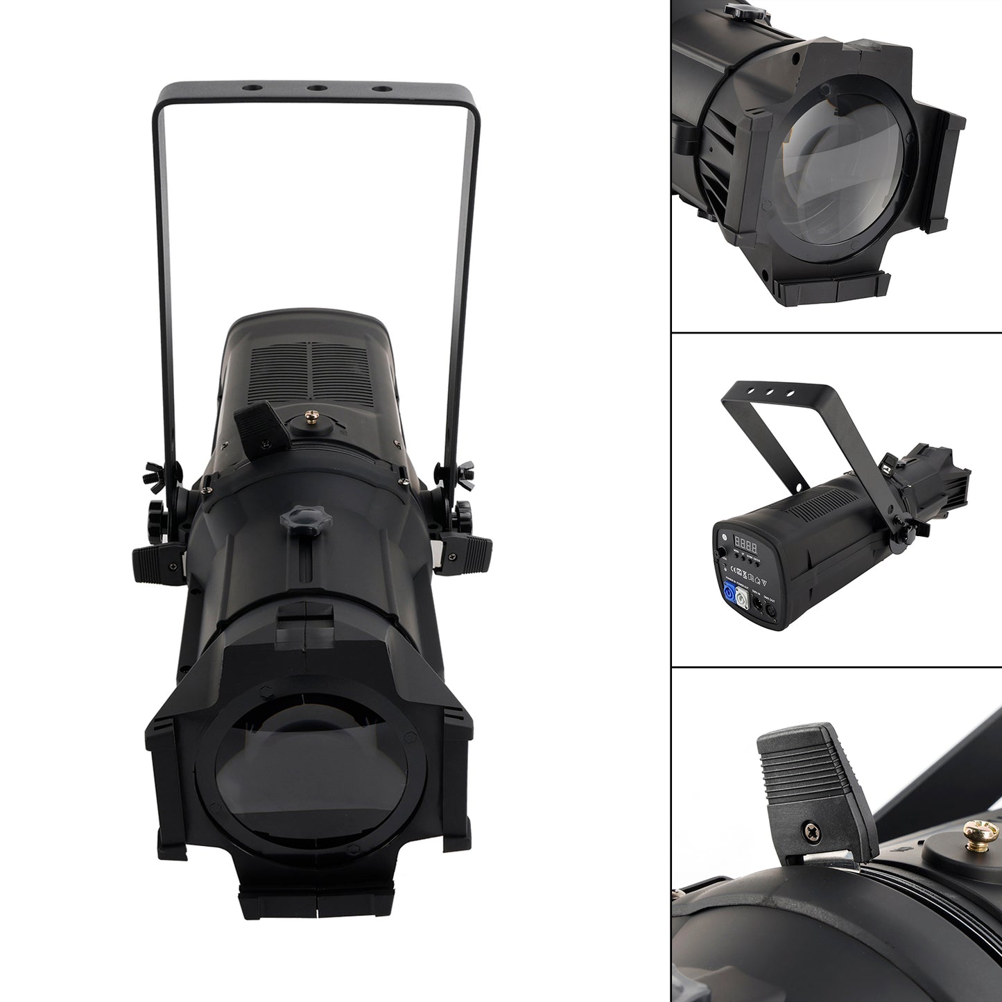 250W COB Profile Spotlight – 4-in-1 RGBW LED Stage Light for Event, Party & Disco Lighting