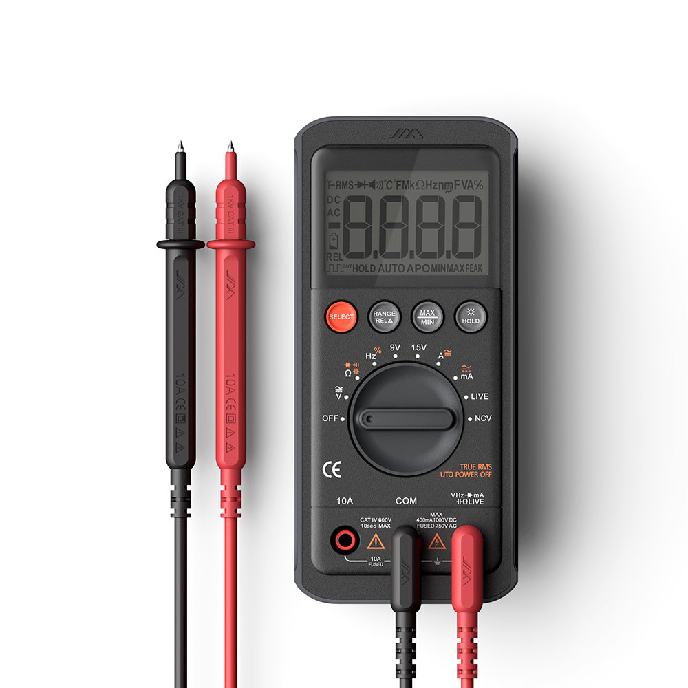 Digital Multimeter Tester – DC/AC Voltage, Current, Ohm, Continuity & Amp Meter