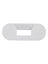 W11545554 Washer Lid Lock Bezel for Whirlpool, Maytag & Kenmore, Replaces AP7018858 (White)