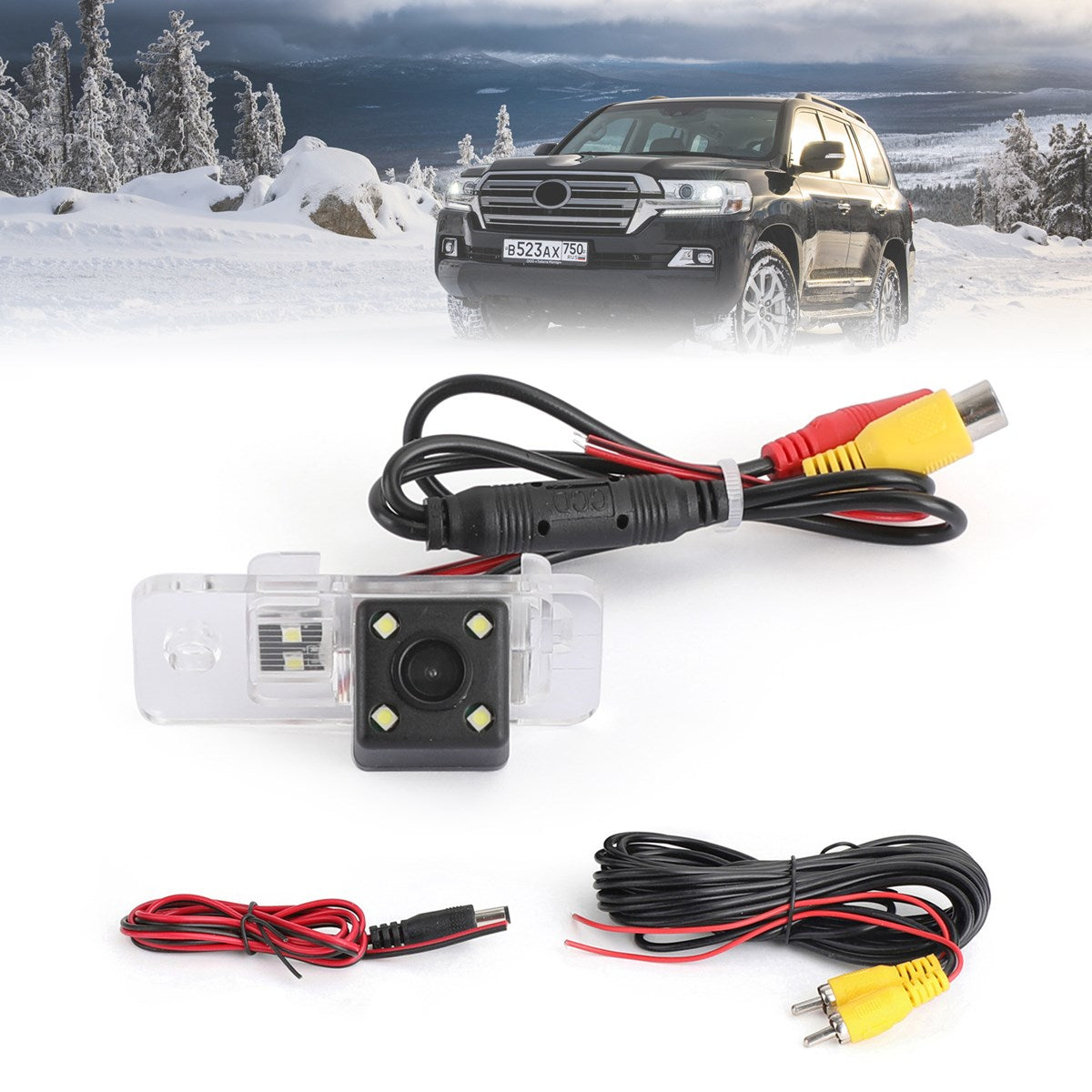 Car Backup Camera Wireless 4LED for Audi A8 A6 A4 A3 Q7 S5 S6 S8 RS4 RS6 A4L/Q5