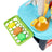 Plastic Tableware Kitchen Set With Sound, Light And Spray Function Kid Toy Blue
