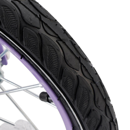 16"/18" Children Princess Bicycle Girls Bike with Removable Training Wheels Pink