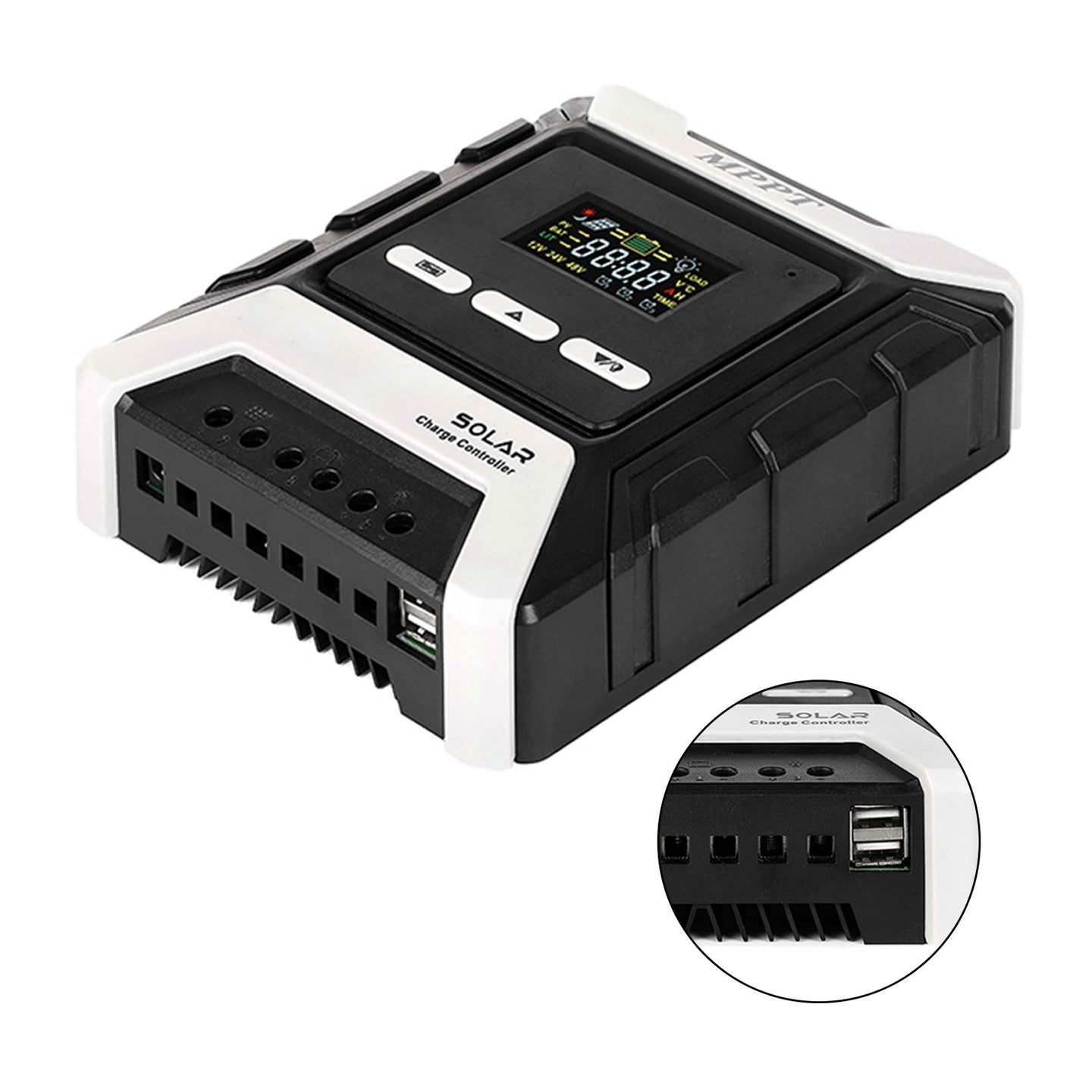 12V-48V 20A MPPT Solar Charge Controller Suit Lead-Acid Lifepo4