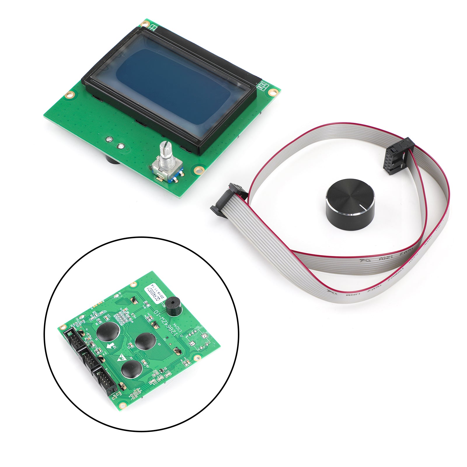 3D Printer LCD Screen Display Kit – Replacement Controller for Creality Ender 3 / 3 Pro / 3S / 5