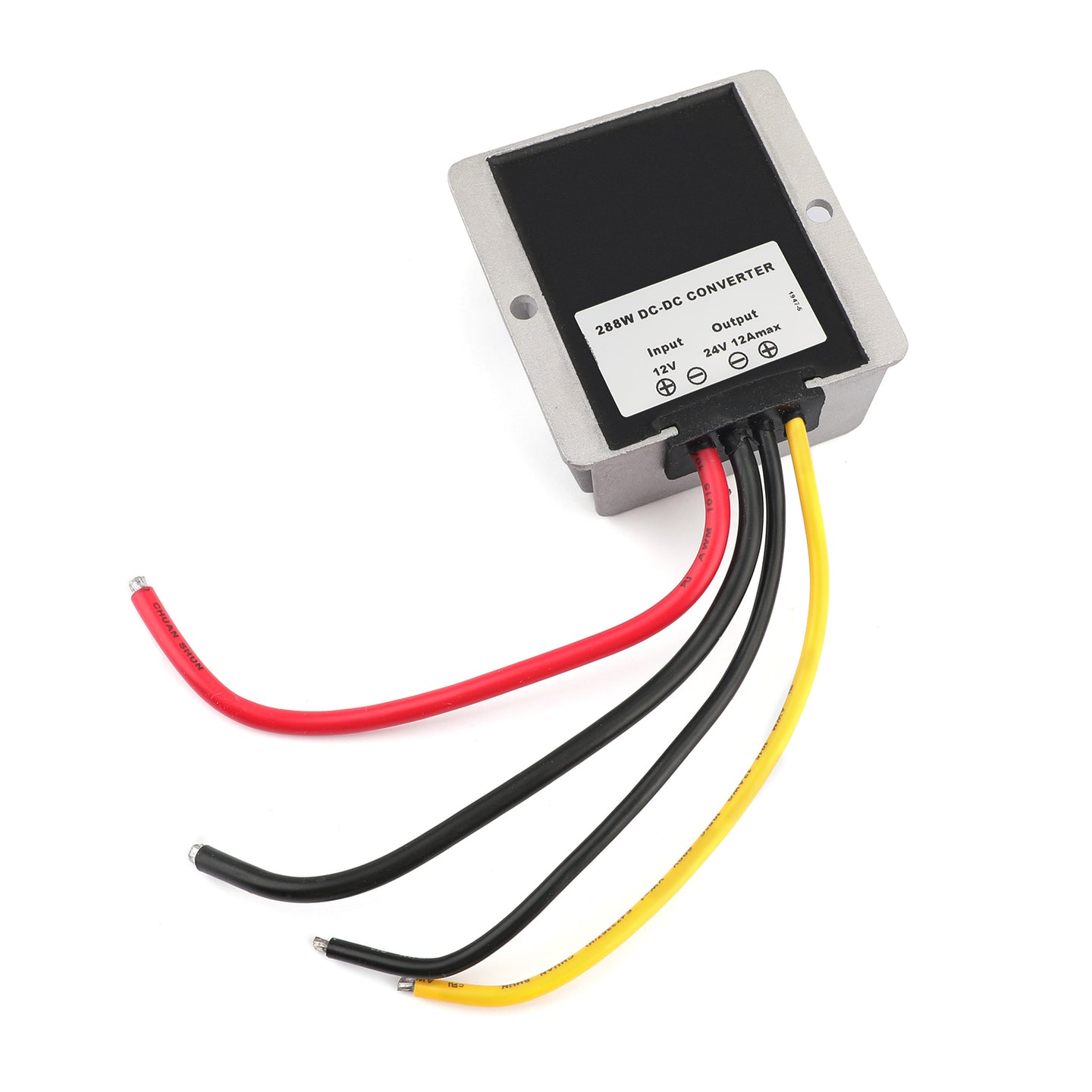 Waterproof DC-DC 12V Step Up to 24V 1-20A Car Power Supply Converter Regulator