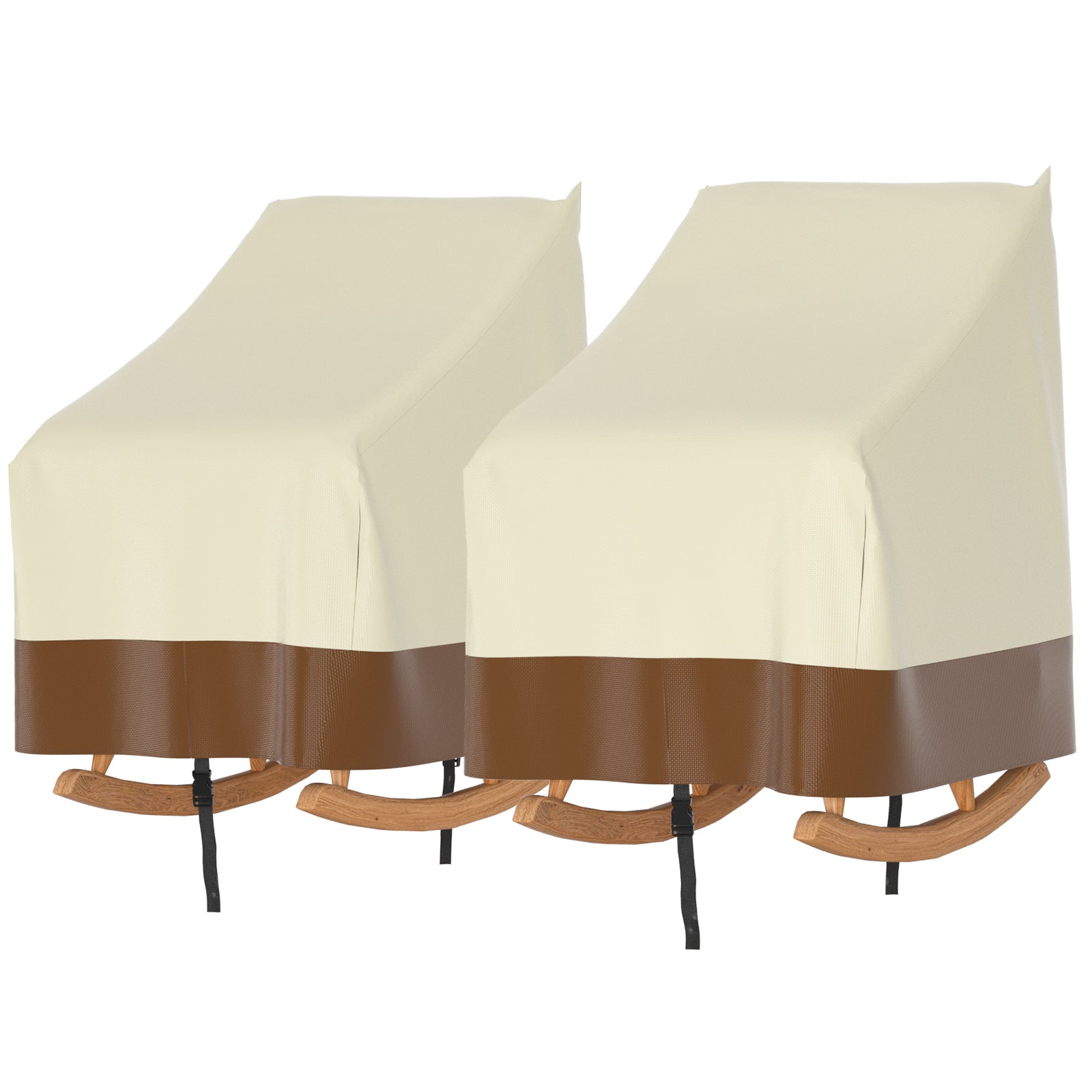 Waterproof Patio Rocking Chair Cover – Outdoor Furniture Protector, Durable Weather-Resistant Rocking Chair Covers