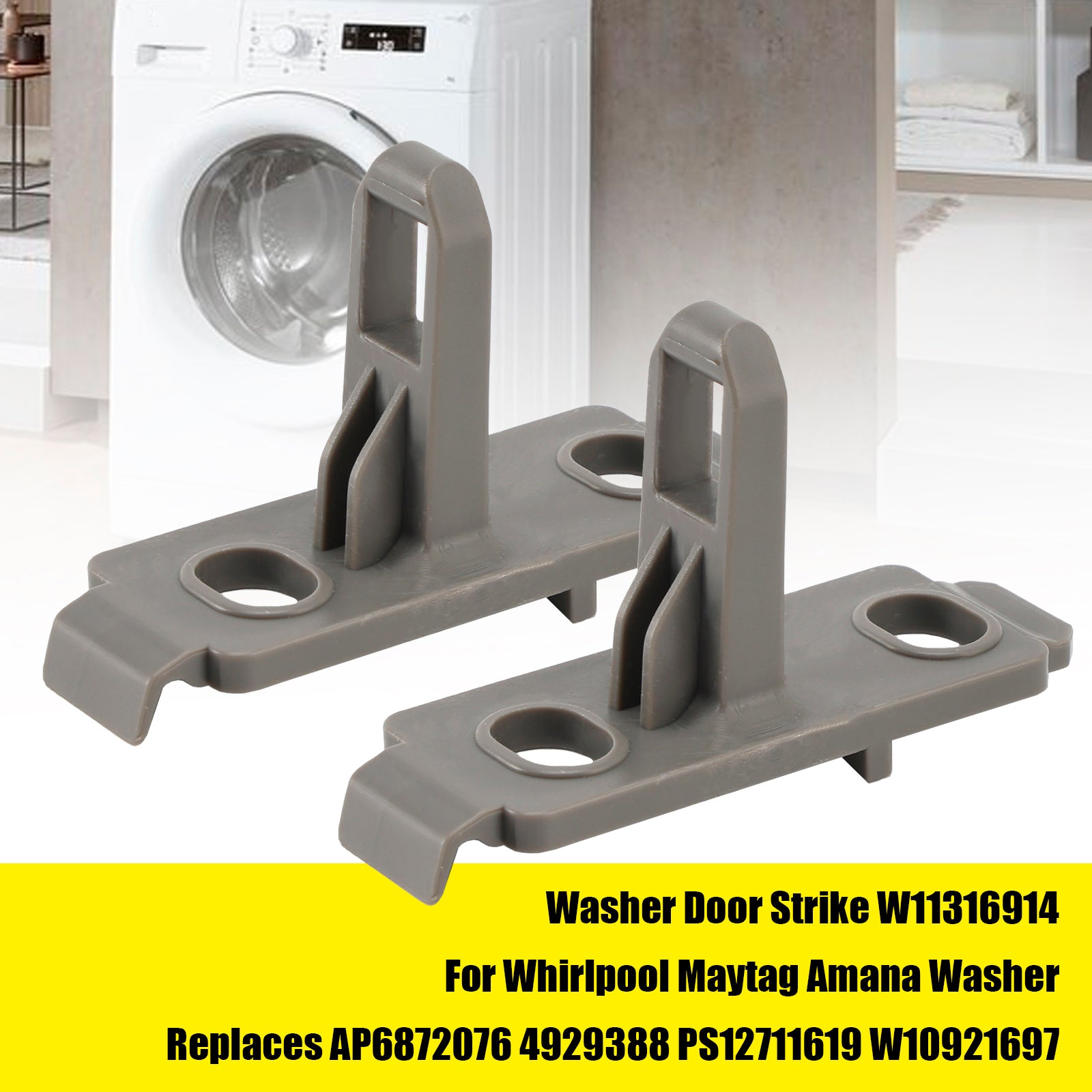2x Washer Door Strike W11316914 For  Maytag Amana Washer PS12711619 W10921697
