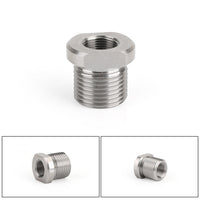 1/2-28 to 3/4-16 Threaded Oil Filter Adapter Stainless Steel