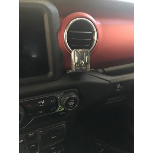 Mount 75WXST Grab Bar Wrangler JL 2018+ Holder Passenger For Mic CB Radio