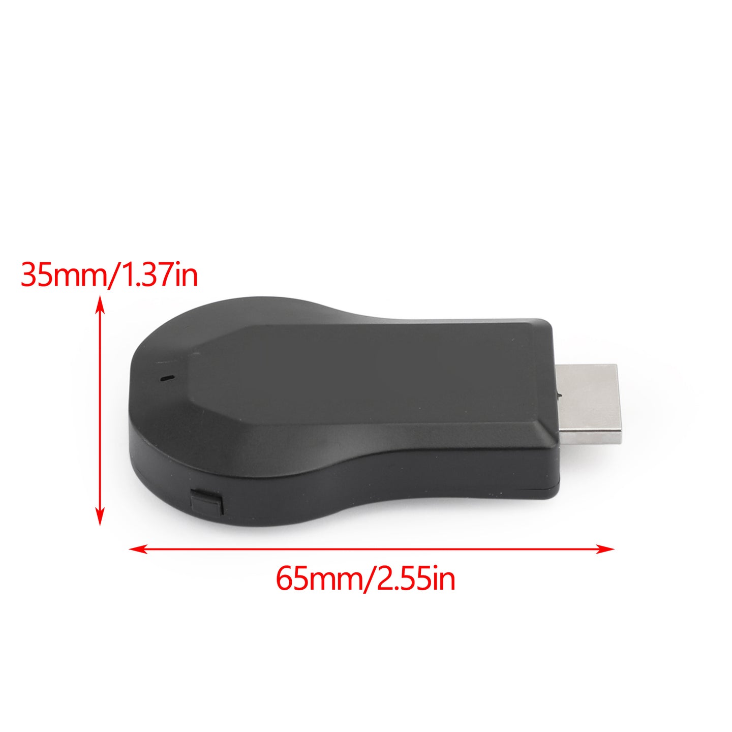 M100 4K Wireless HDMI Display Dongle, Supports Airplay, Miracast & DLNA for Screen Mirroring