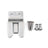 Mount 75WXST Grab Bar Wrangler JL 2018+ Holder Passenger For Mic CB Radio