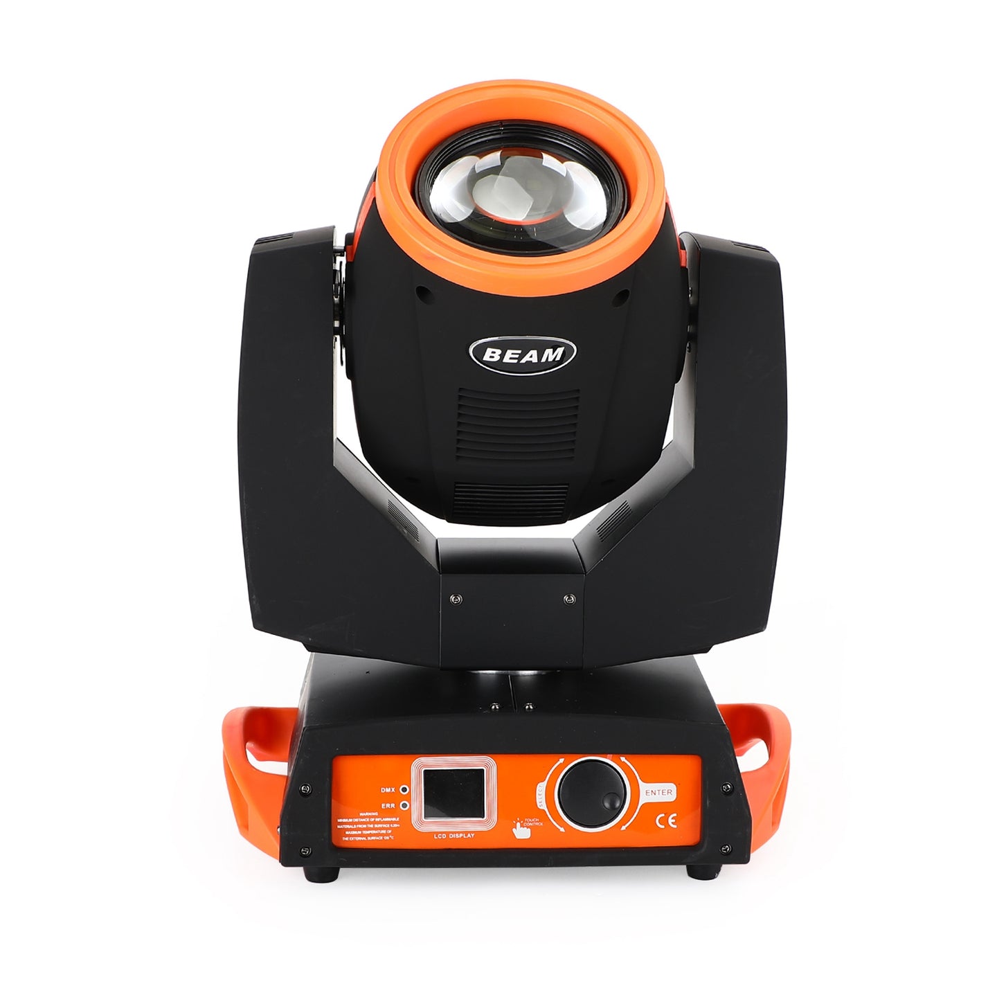 7R 230W Sharpy Beam Moving Head Light with 8-Facet Prism, 17 Gobos & Color Wheel, DMX 16CH for DJ Stage