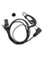 ICOM A24/25-020 Earhook Headset For ICOM A25CE A25N A24 Walkie-Talkie Headset