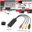 VHS to Digital Converter, USB 2.0 Video Capture Card to Convert VCR, Hi8 Tapes to DVD for PC/Windows 10