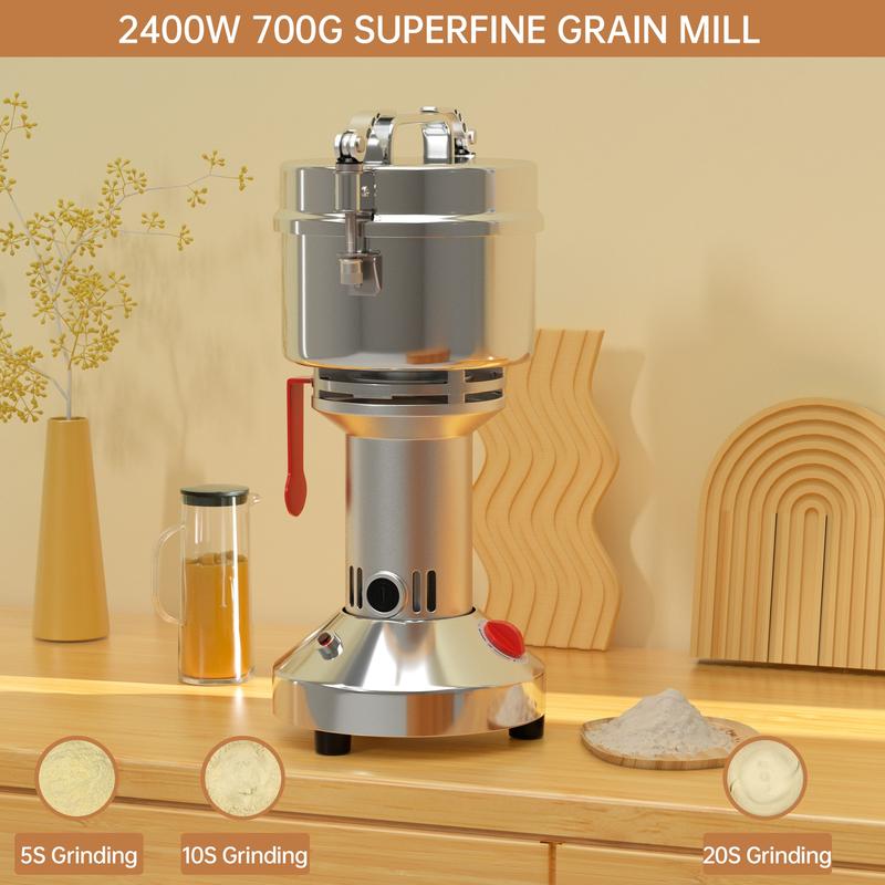 Herb Grain Grinder Electric Mill Cereal Machine-High Speed