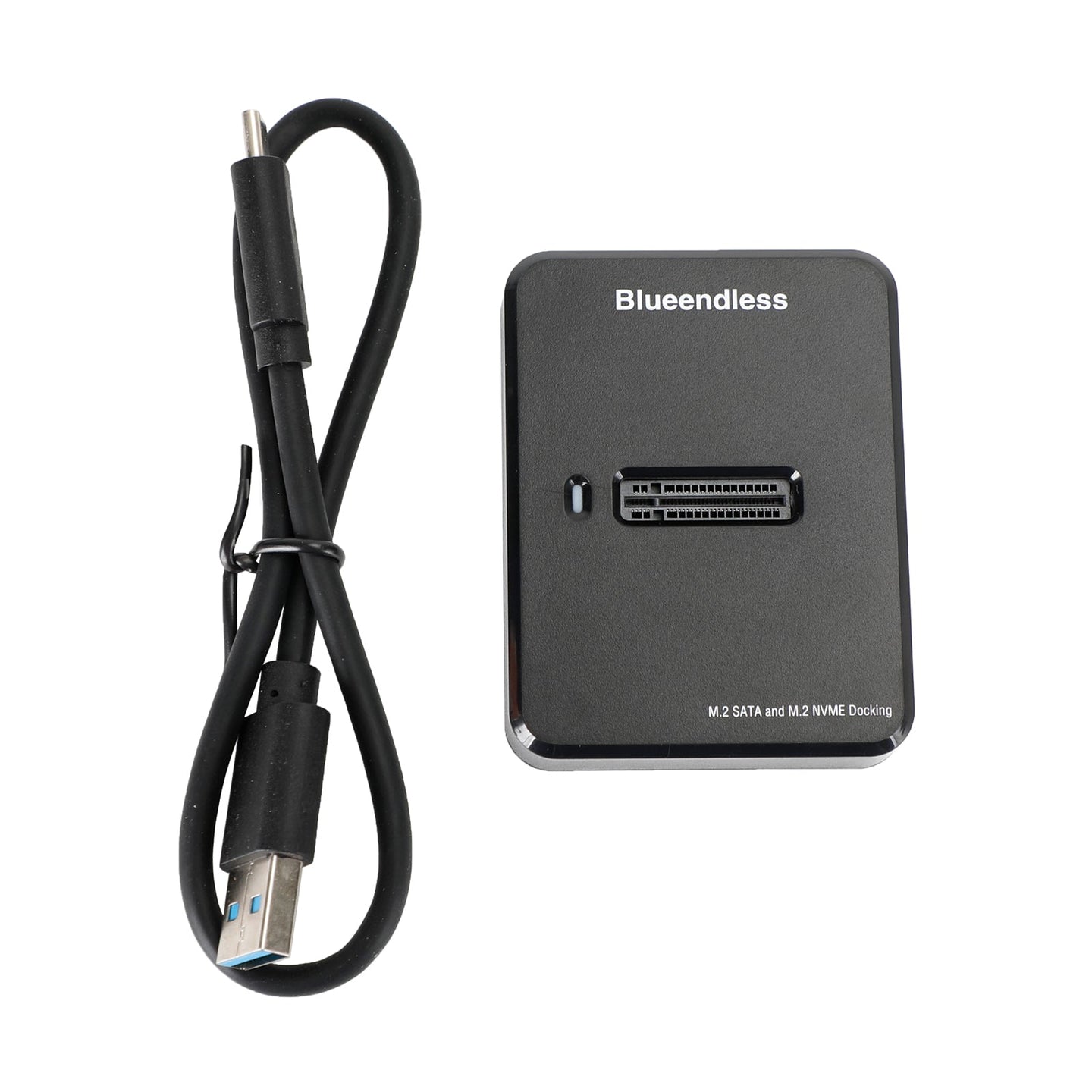 Dual Protocol M.2 SATA/NVMe SSD Docking Station – USB 3.1 External Enclosure for Solid State Drives