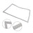 Samsung Refrigerator Door Gasket Seal – Fridge & Freezer Replacement Part DA97-05557Y AP5583813 PS4173510