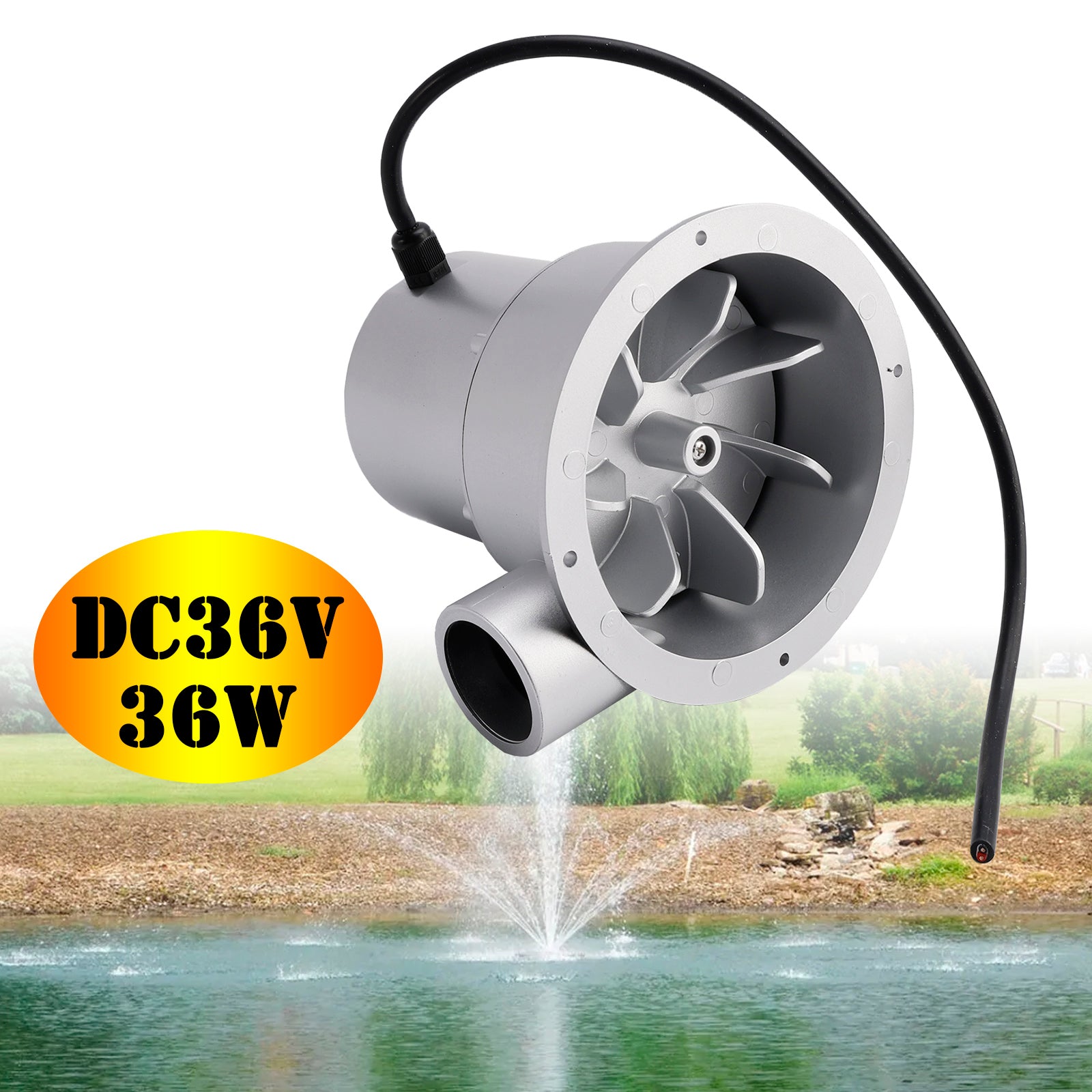 Small Hydroelectric Generator DC18V/36V 36W/50W High Efficiency Brushless Motor
