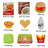 30 Pcs Play Food Pretend Toys Kitchen Set Pretend Food Children Toy Set For Kids