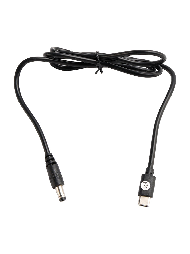 PD USB Charger 12V DC 5.5mm*2.5mm Adapter 1m 39.37inches Charging Cord